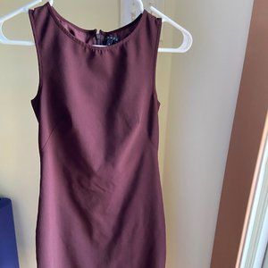 Theory Dress - Burgundy
